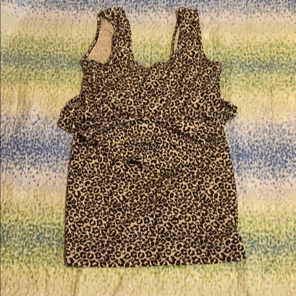 Leopard print dress
